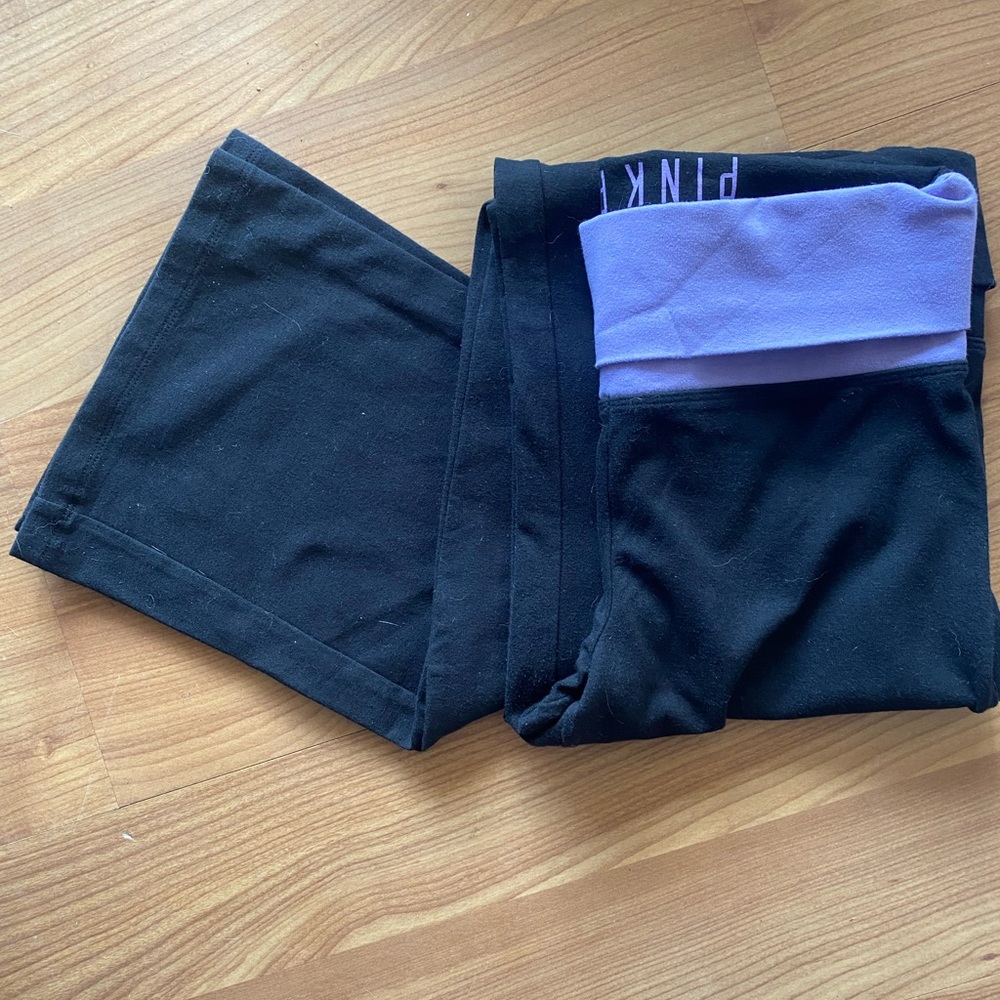 PINK yoga pants size S